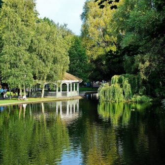 Stephens Green Park near The Green Hotel Dublin