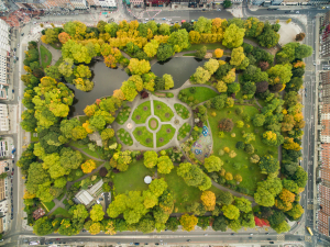 The Stephens Green Dublin, Public Park beside The Green Hotel