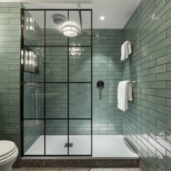 The Green Hotel Dublin Bathroom Shower