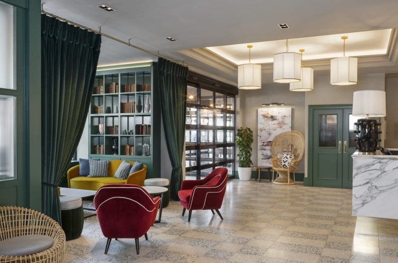 Reception at The Green hotel Dublin 2