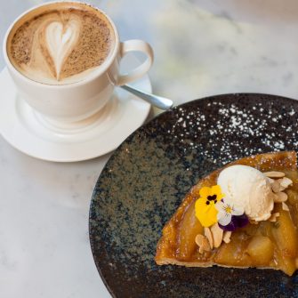 Pear Almond Tart - The Green Hotel Dublin