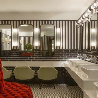 The Green Hotel Dublin Bathroom Lady