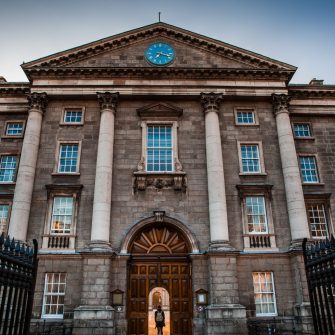 Trinity College Entrance Dublin